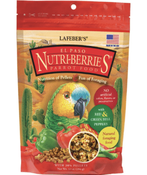 Lauber's El Paso Nutri-Berries for Parrots 10oz.